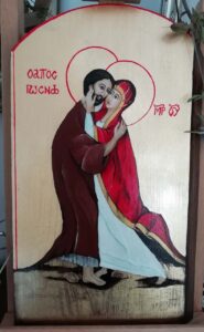 Spotkanie sw.Jozefa z Maryja